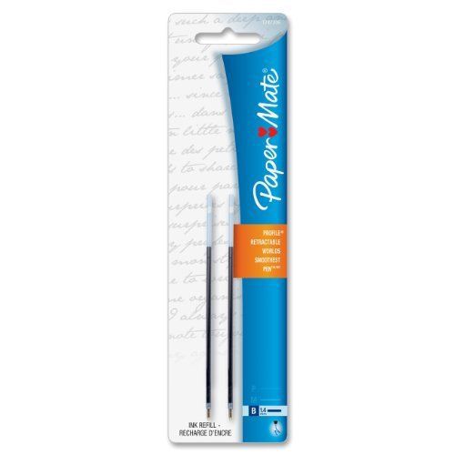 Paper Mate Ballpoint Pen Refill For Profile Rt - 1.40 Mm - Blue - 2 (pap1747206)
