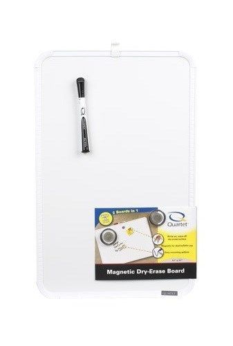 Quartet Dry Erase Board 11 in. x 17 in. Plastic Frame