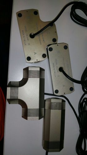 ClockAudio Set of 4 Microphones 2x CS 2-RF and 2x CS 3-RF Nickel