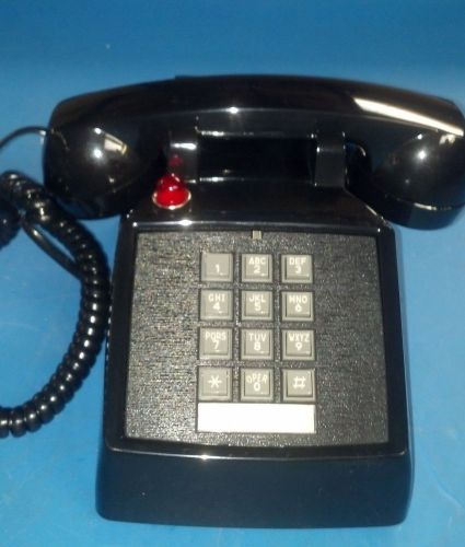 Cortelco 250000-VBA-27M  Desk Phone with Amplified Handle Black