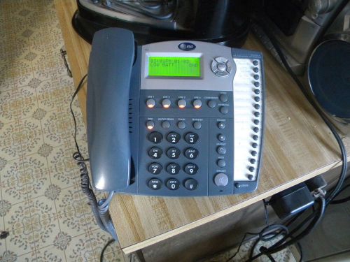 AT&amp;T 945 SMALL BUSINESS TELEPHONE PHONE SYSTEM SPEAKER 4 LINE