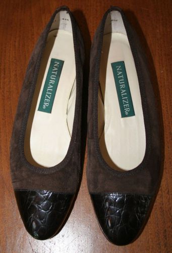 Women&#039;s Naturalizer suede flats, 6.5N, EXC! #725N13
