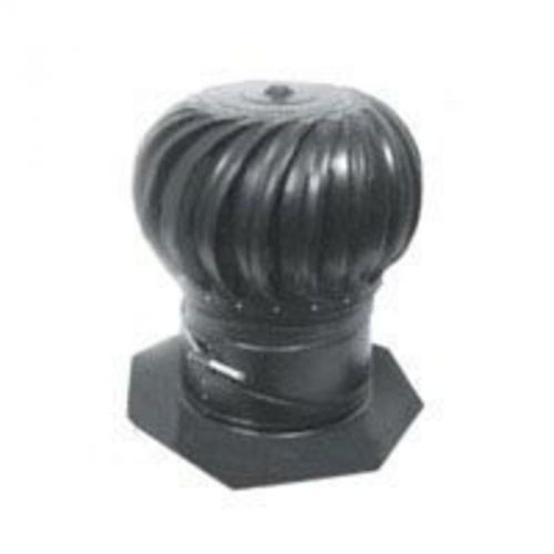 Vntlr turbn rtry 14in al blk ll building products roof ventilators aic14bl black for sale