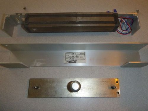 Locknetics Electromagnetic Mag Lock Model # 268 -10 Pulled Working