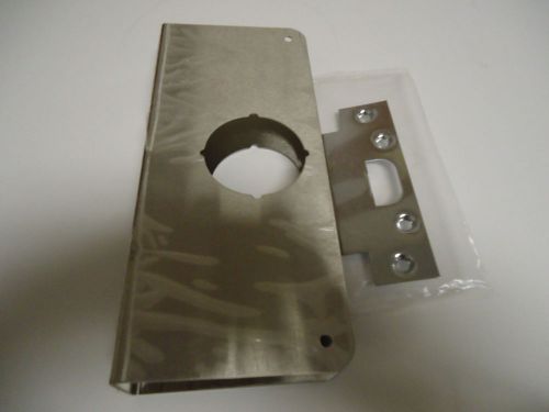 Entry lockset door repair cover steel 2-3/8&#034; backset 1-3/8&#034; door thickness for sale