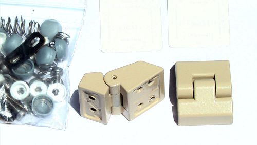 Rose Aluform External Aluminum Hinge (pair) for box, cabinet, enclosure, case