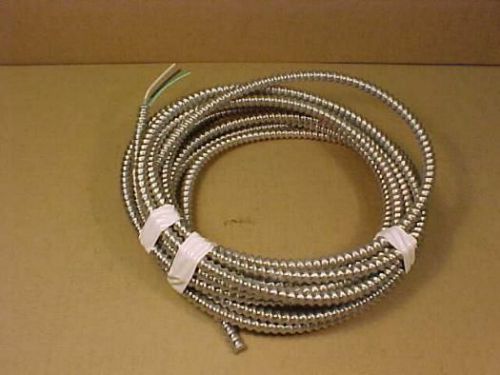 New 29 feet armored 12/2 copper wire with ground 12awg southwire 29&#039; armo for sale