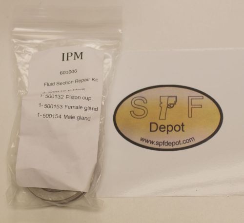 Ipm transfer pump fluid section repair kit - 601006 - for ip-01 pumps for sale