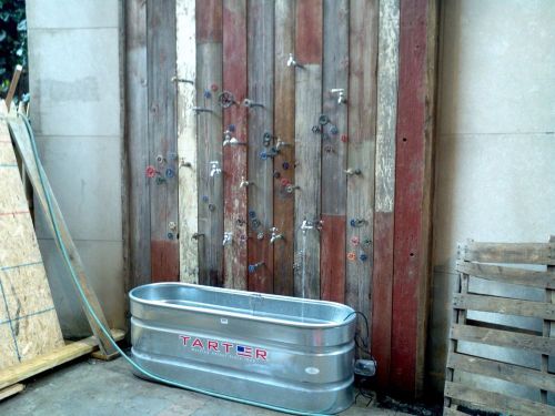 Antique, reclaimed faded red barn siding or barn wood for sale