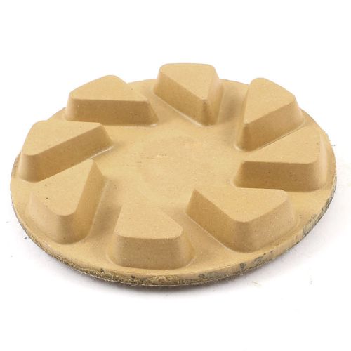 Concrete stone marbles diamond polishing pad grit 1000 3 inch dia brown for sale