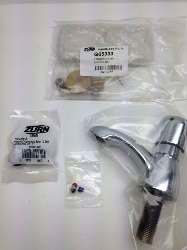 New zurn commercial metering water faucet press bright chrome single handle #5 for sale