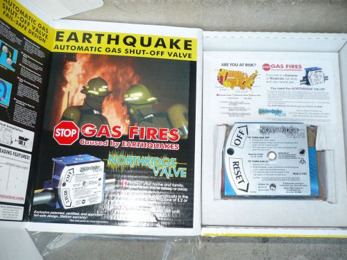 Earthquake Gas Shut-Off Shut Off Valve 1&#039; Horizontal Automatic