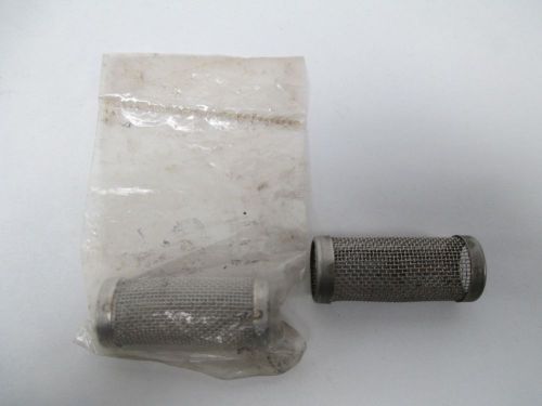LOT 2 NEW REPLACEMENT VALVE STRAINER 3/4X7/8X2-1/8IN D319906