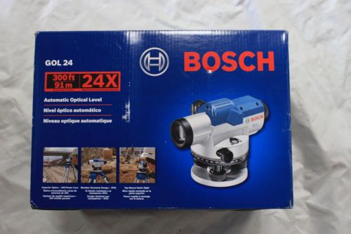 NEW Bosch GOL24 Automatic Optical Level 300 ft. GOL 24 BRAND NEW FAST FREE SHIP