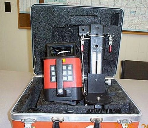 Agl beamer 5 interior laser level system w/ case for sale