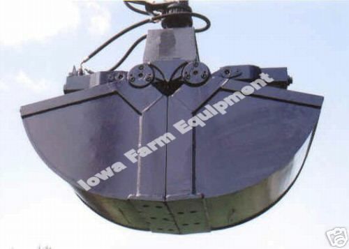 IFE 95 Gallon Heavy Duty Clamshell Clam Shell Bucket w/Hydraulic Rotator