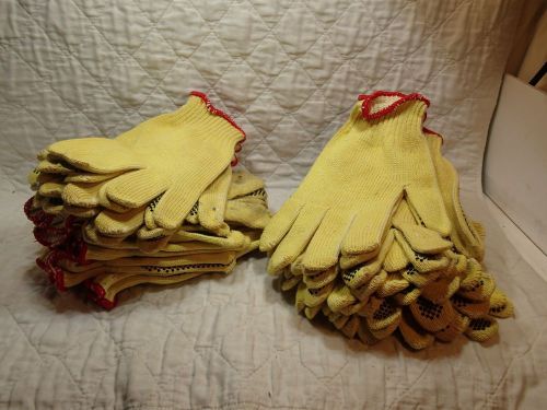 Chore Yellow Work Gloves Size Large Farm Construction Gardening Lot of 15 pairs