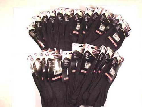 24 PAIR BROWN JERSEY WORK GLOVES MENS ONE SIZE FITS ALL - 9 OZ.