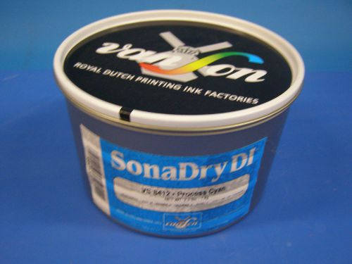 New VanSon SonaDry DI Process Cyan Ink VS8412 2.2lb(1kilo)  Ready to Ship!