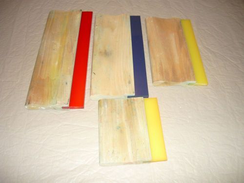 Screen Printing - Assorted  Used Squeegees