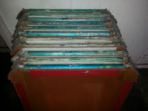 M3 newman roller frames 28x36 od - used screen printing frame for sale