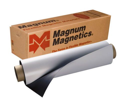 24&#034; x 50&#039; roll flexible MAGNUM BEST QUALITY Magnetic sheet for sign vinyl
