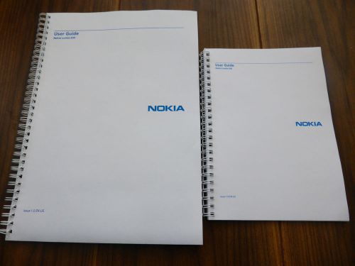 Nokia Lumia 630 User guide Instruction manual  PRINTED IN FULL COLOUR A4 or A5