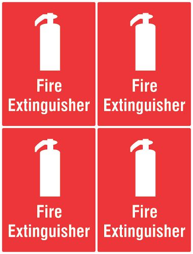 Wall Sign Information Fire Extinguisher Business Office Safety Signs Fires s151