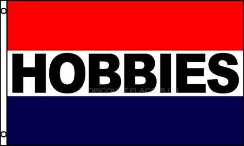 HOBBIES Flag 3x5 Polyester