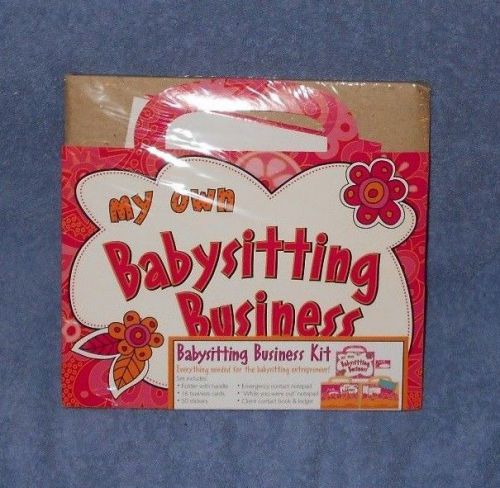 Babysitting Business Kit         New         Cards        Stickers        Ledger