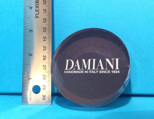 DAMIANI JEWELRY STORE DISPLAY LUCITE SIGN DISK DEALER SIGN