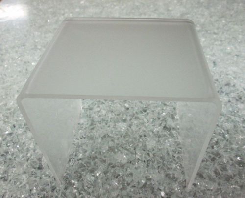 Quantity 100 Frosted Acrylic Risers P95  1/8&#034; 6&#034; x6&#034; x6&#034;