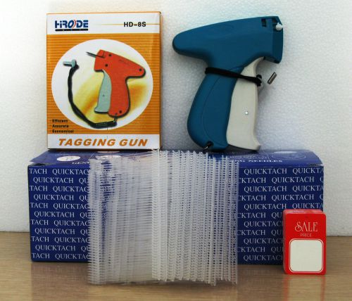 Tagging Gun + 5000 2&#034; Clear Barbs + 100  SALE PRICE TAG