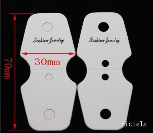 50Pcs Fashion Jewelry Price Label Tags Card 70MMx30MM