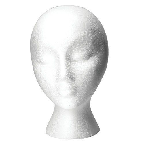 Female Styrofoam Head New