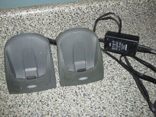 TWO SYMBOL CRD2x00-1000s  BARCODE SCANNER CRADLES