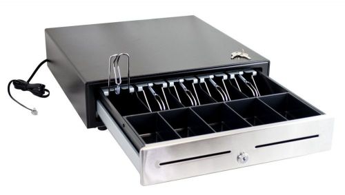 POS / ECR Cash Drawer &#034;Stainless Steel Front&#034;