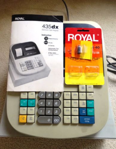 Royal 435DX Electronic Cash Register With 16 Departments