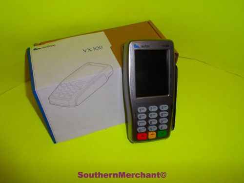 Verifone vx820 160mb smart card 3sam std keypad  contactless for sale