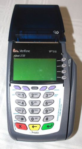 Verifone VX510 Omni 5100 Credit Card Terminal Printer No Power Cord Untested