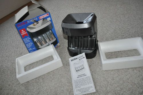 Pre-Owned, Original Packaging Ultra Coin Sorter Motorized Money Bank MAGNIF USA