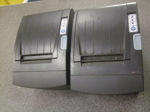 Lot (2) Samsung Bixolon SRP-350II POS Thermal Receipt Printers