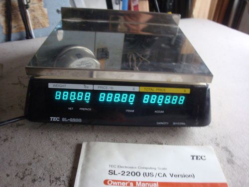 TEC SL-2200 Digital Scale
