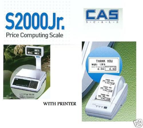 Price Computing Scale w/Tower Display and Printer