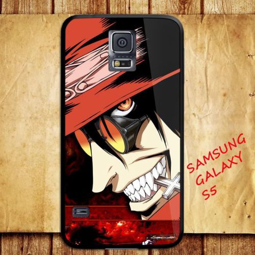 iPhone and Samsung Galaxy - Hellsing Alucard Anime Series Cartoon - Case