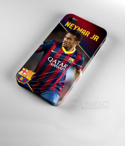 Neymar JR Barcelona FC IPhone 4 4S 5 5S 6 6Plus &amp; Samsung Galaxy S4 S5 Case