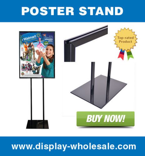 Poster stand sign holder bulletin display 22&#034; x 28&#034; for sale