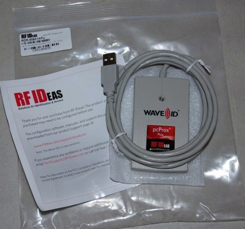 RF IDEAS RDR-80581APU pcProx Plus Enroll Pearl USB Proximity Reader - NEW