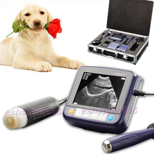CE WristScan Ultrasound Scanner Machine With Probe for all VET Animals Pregnancy