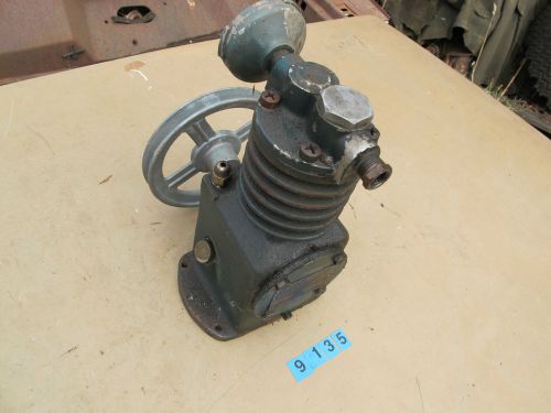 Vintage cast iron air compressor pump decora model 47c0 for sale